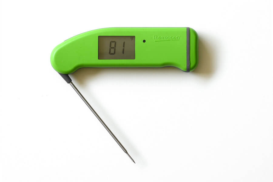 ThermoWorks' latest Thermapen can measure food temperature in