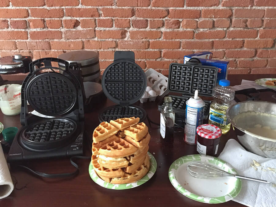 Waffle Recipe from Scratch and the Bella Ceramic Belgian Waffle Maker 