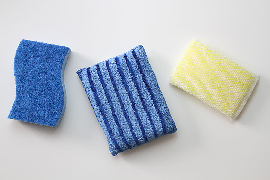 3pcs Small Waist Shaped Sponge Scrubbers, Modern Style Nano Sponge High  Density, Suitable For Dish Washing, Table Cleaning, Stovetop Cleaning And  Other Home Cleaning Uses