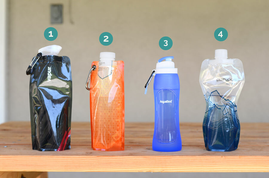 collapsible water bottle lineup