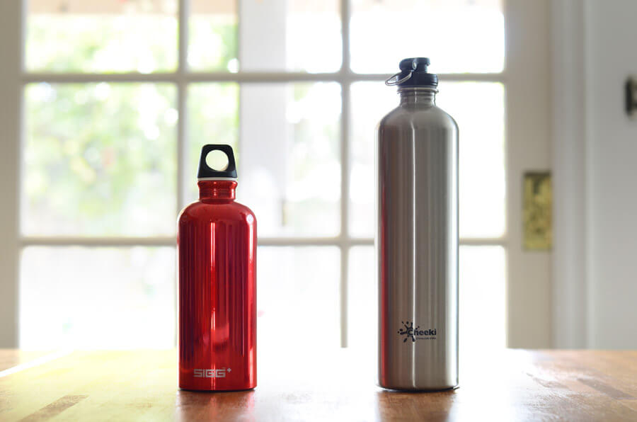two other stainless steel bottles we tested