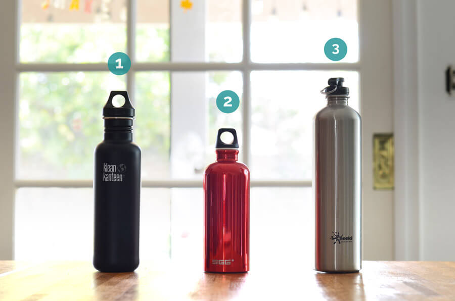 stainless steel bottle lineup