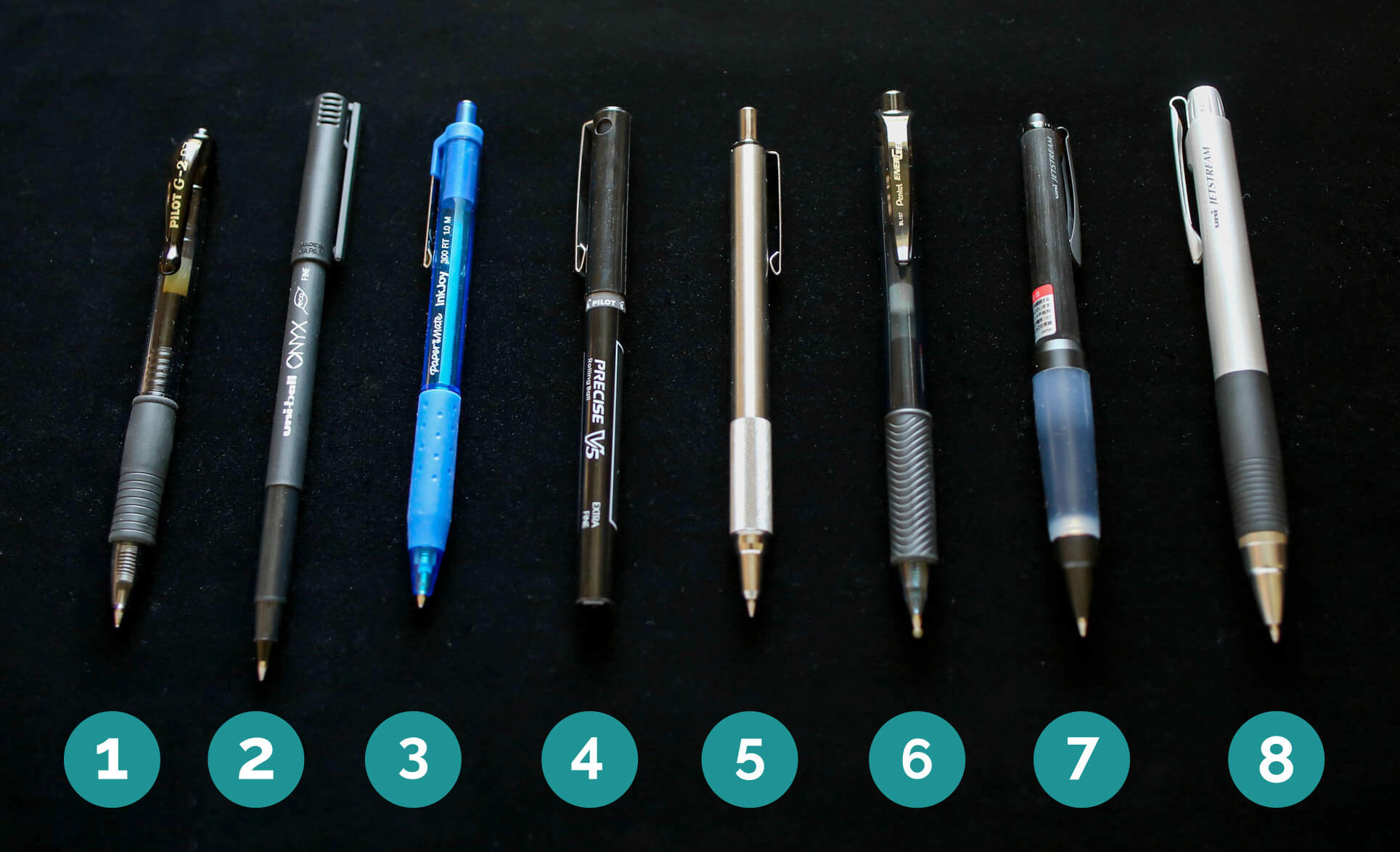 What is the best colored ink gel pen? My vote is for the pilot g2