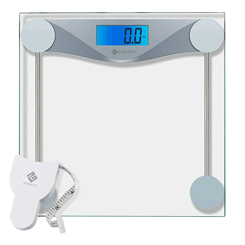 Etekcity Digital Body Weight Bathroom Scale, Model EB4074C, tested