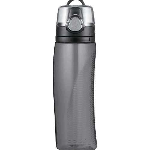 Healthy Human Double Walled Insulated Stainless Steel Water Bottle Thermos with Carabiner - Glacier - 32 oz