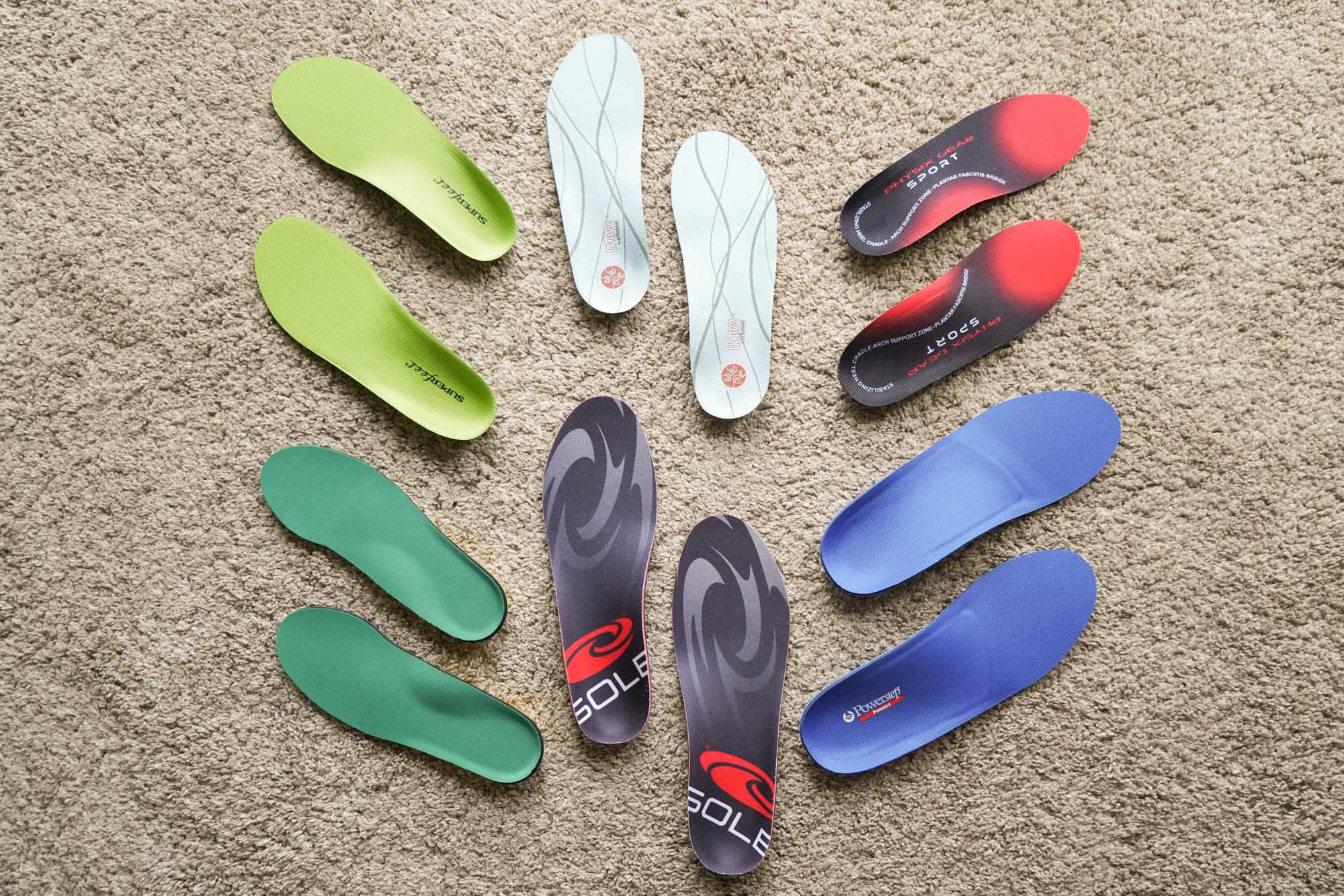 best insoles for cycling shoes