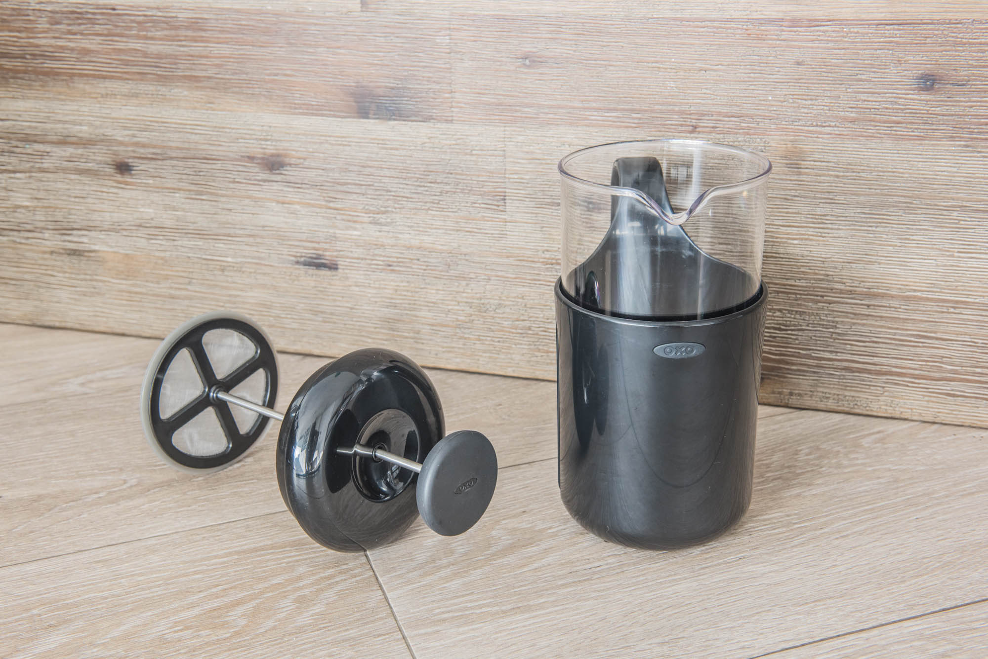 French Press with Extra Filters for a Richer and Fuller Coffee Flavor,  Designed with Double Wall Black Stainless Steel to Preserve Hot Coffee  Temperature - Belwares - Decorate Your Home with Joy!