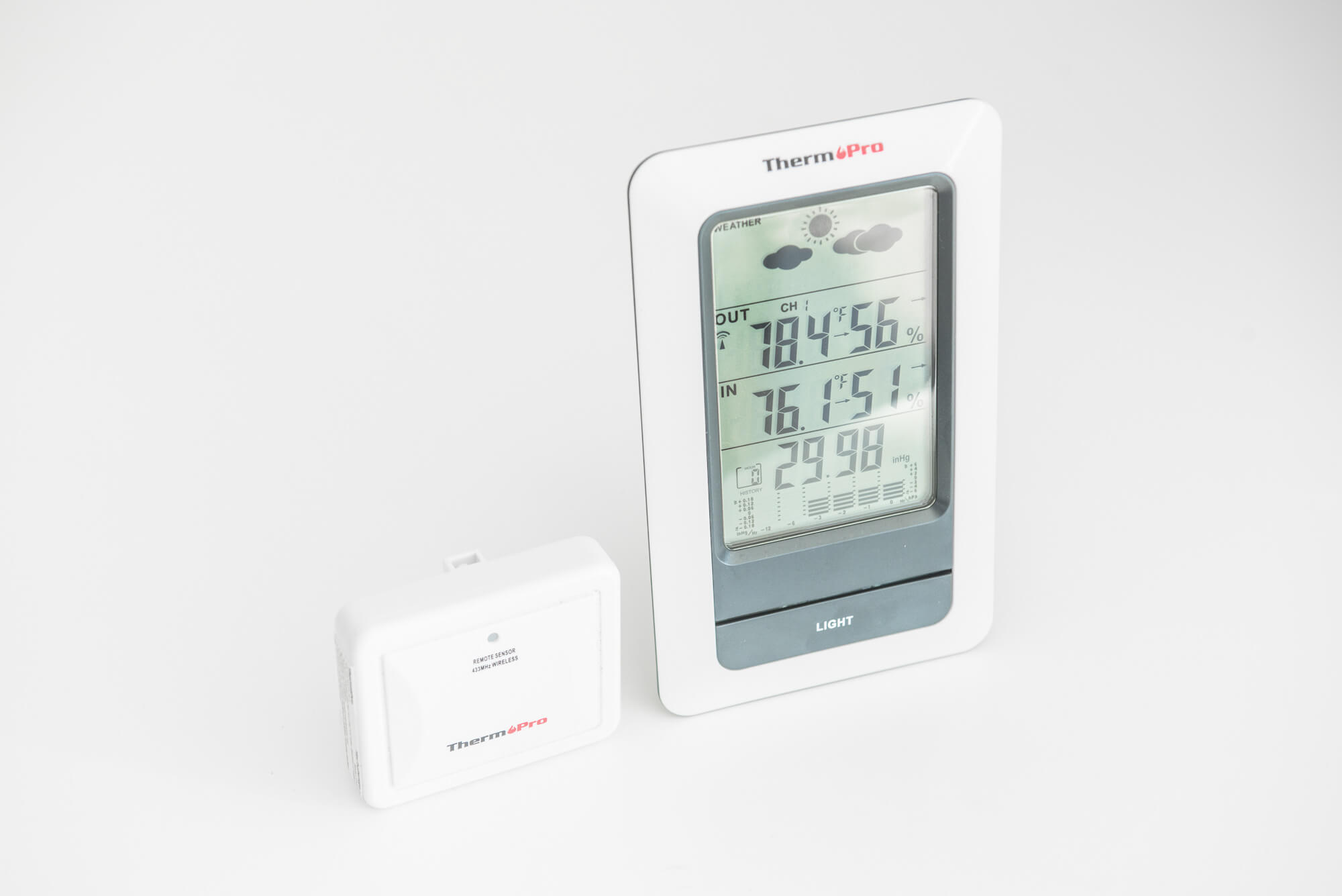Professional Indoor Outdoor Thermometer Wireless Digital