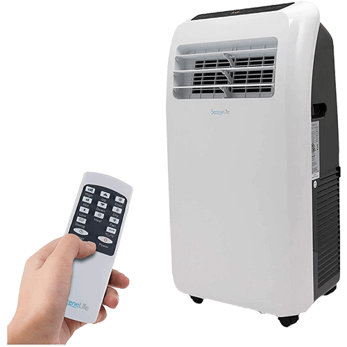 Black+decker 8,000 Btu (sacc/cec) Portable Air Conditioner With Remote  Control, Bpp08wtb, White : Target