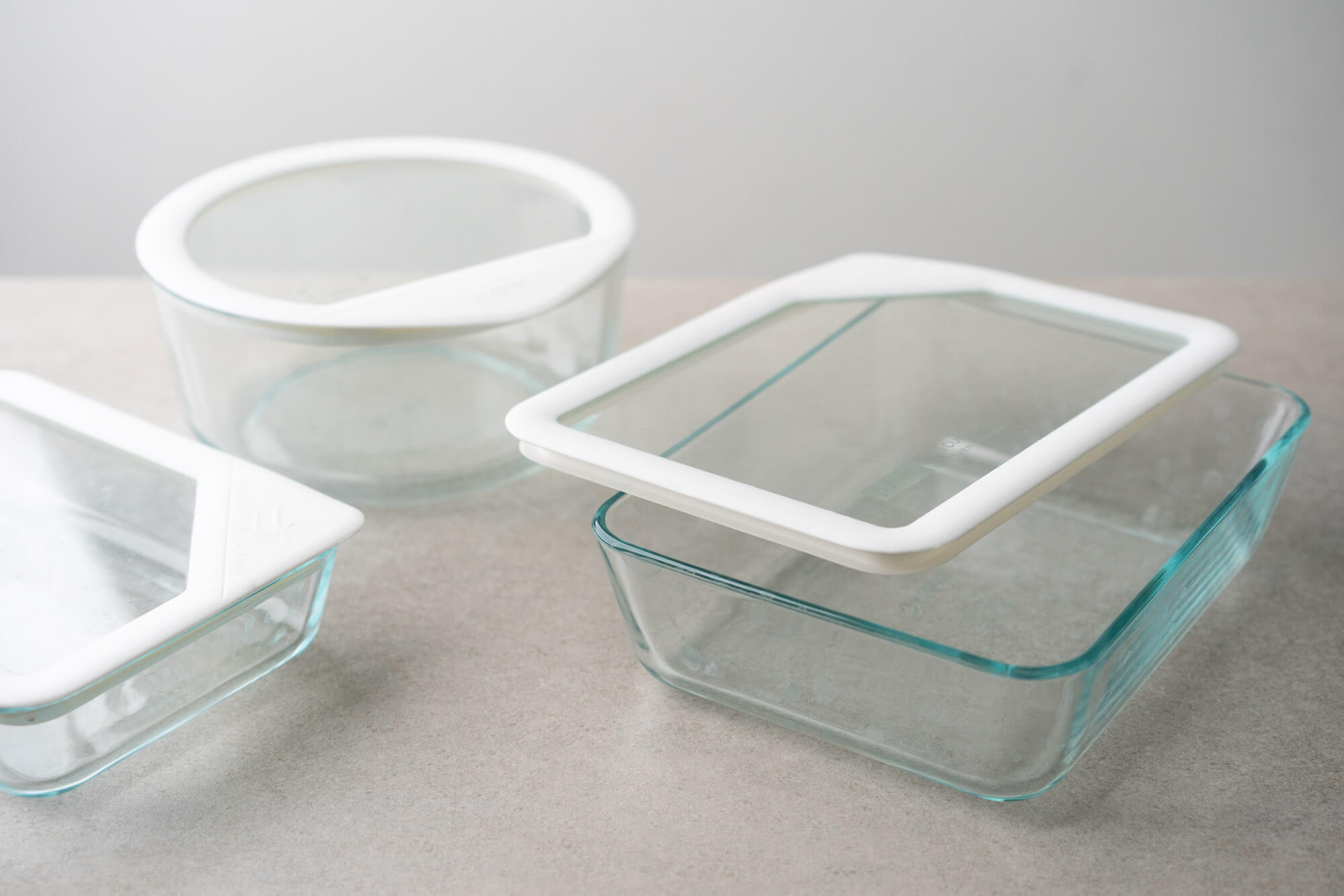 Pyrex 10-Piece Ultimate Glass Food Storage Set, Clear