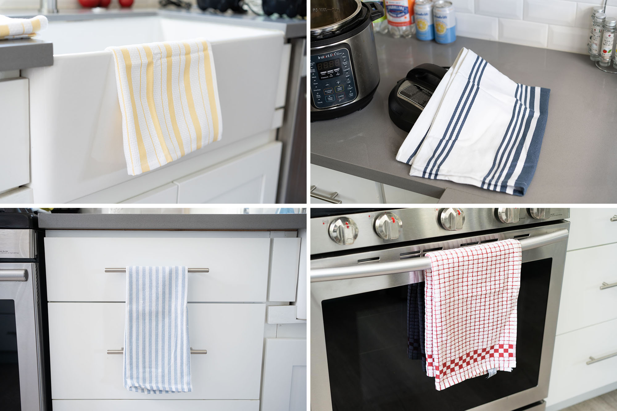 All-Clad Solid Kitchen Towel, Set of 2 - Black