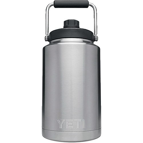 ZUWOZU 1 Gallon Water Bottle Insulated,128oz Large Stainless Steel Black