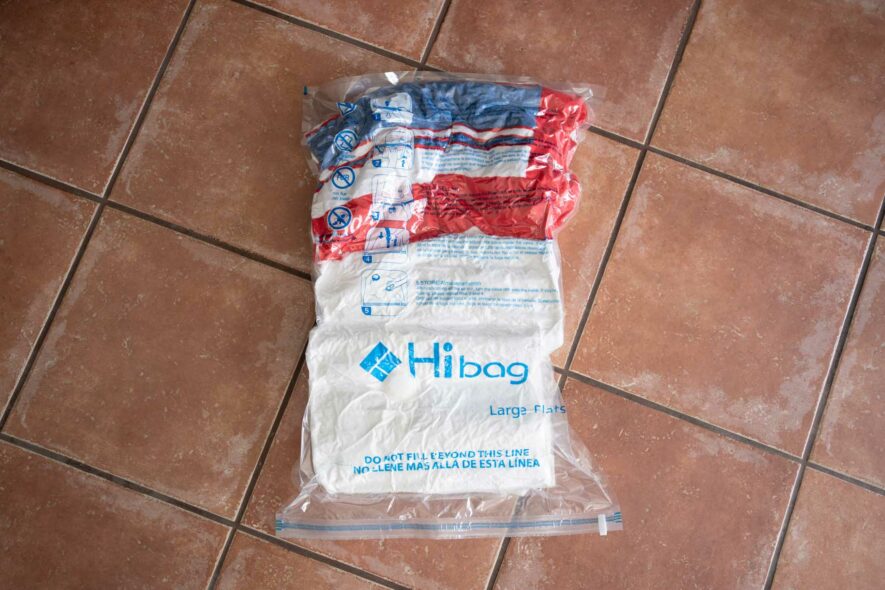 HIBAG 20 Pack Vacuum Storage Bags with Hand Pump (4 Medium, 3